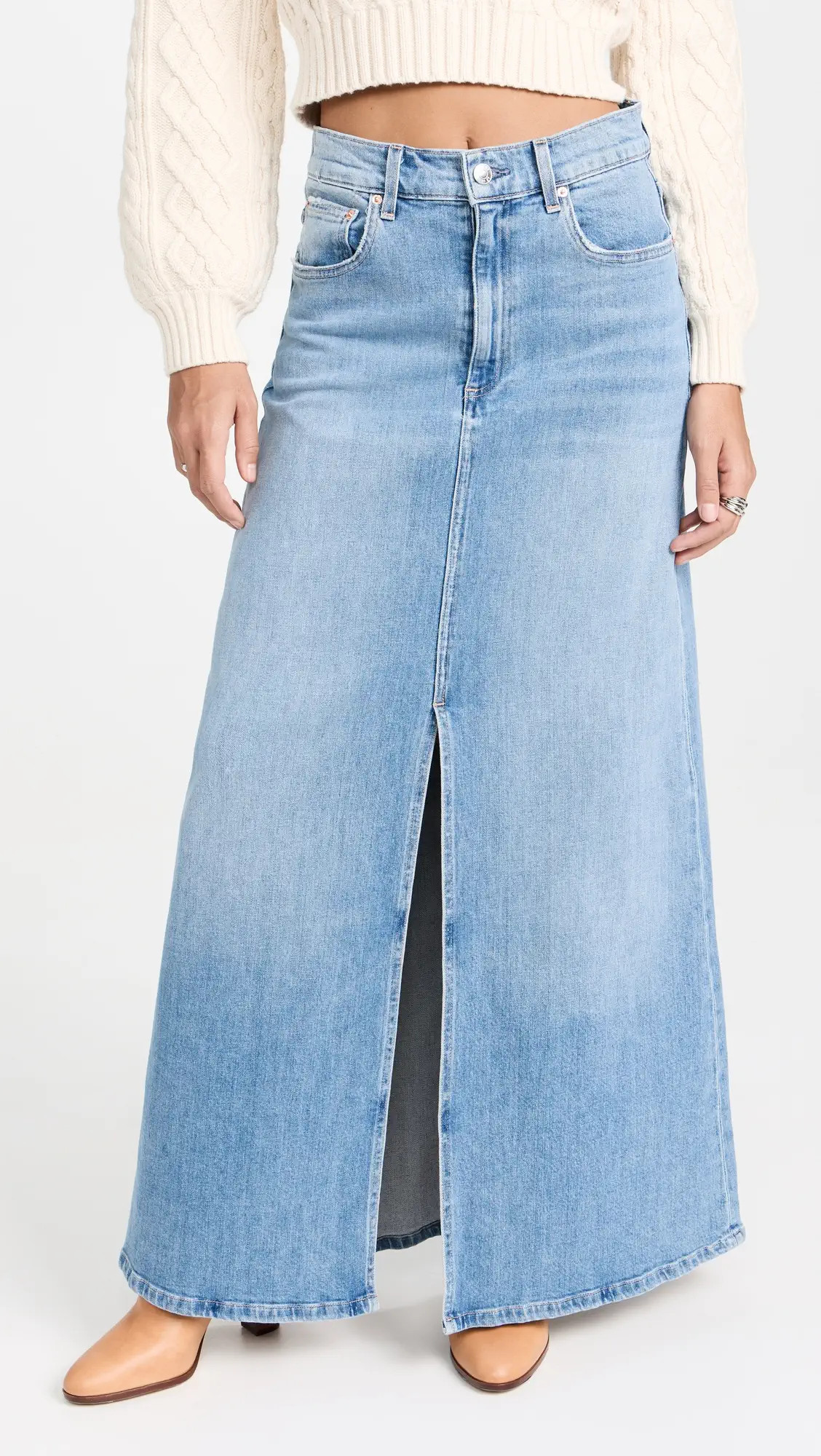 LE JEAN Maxi Skirt | Shopbop | Shopbop