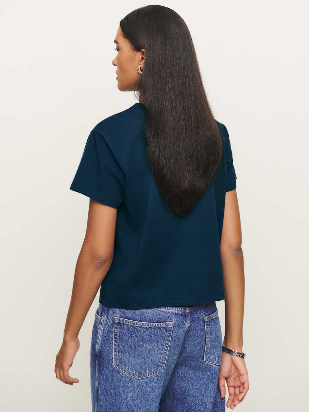Rowan Crew Tee | Reformation (Global)