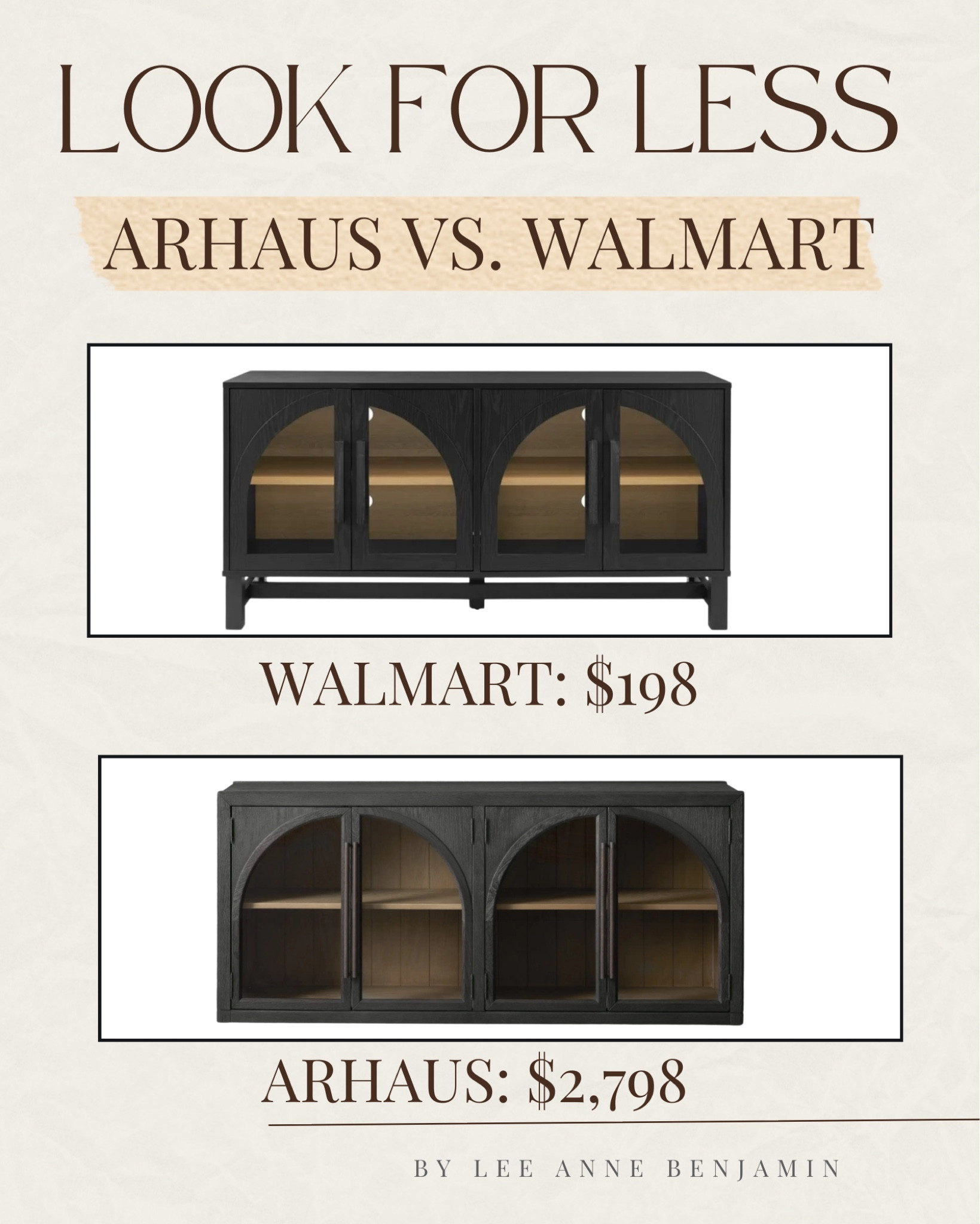 Arhaus cabinet for less at Walmart!

#LTKHome #LTKFindsUnder100 #LTKSaleAlert