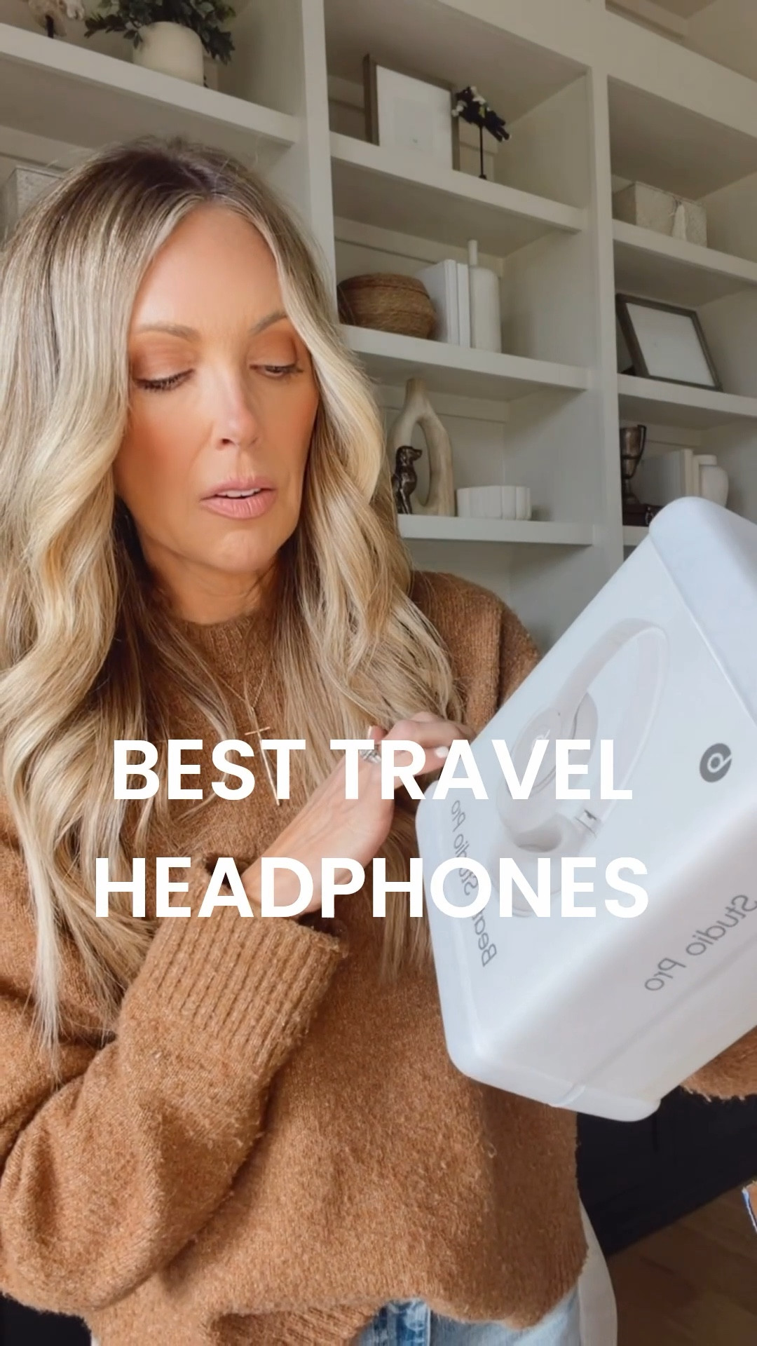 Although I share many wireless headphones, Beats Studio Pro are my pick for travel. They have a compact case, fold up and don't mess up your hair!  Also fits nicely into Easter baskets since they are on sale! 

@amazon #amazonpartner #founditonamazon #ad #amazon

#LTKmomlife #LTKKids #LTKTravel