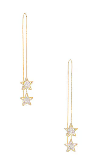 Leila Earring in Gold | Revolve Clothing (Global)
