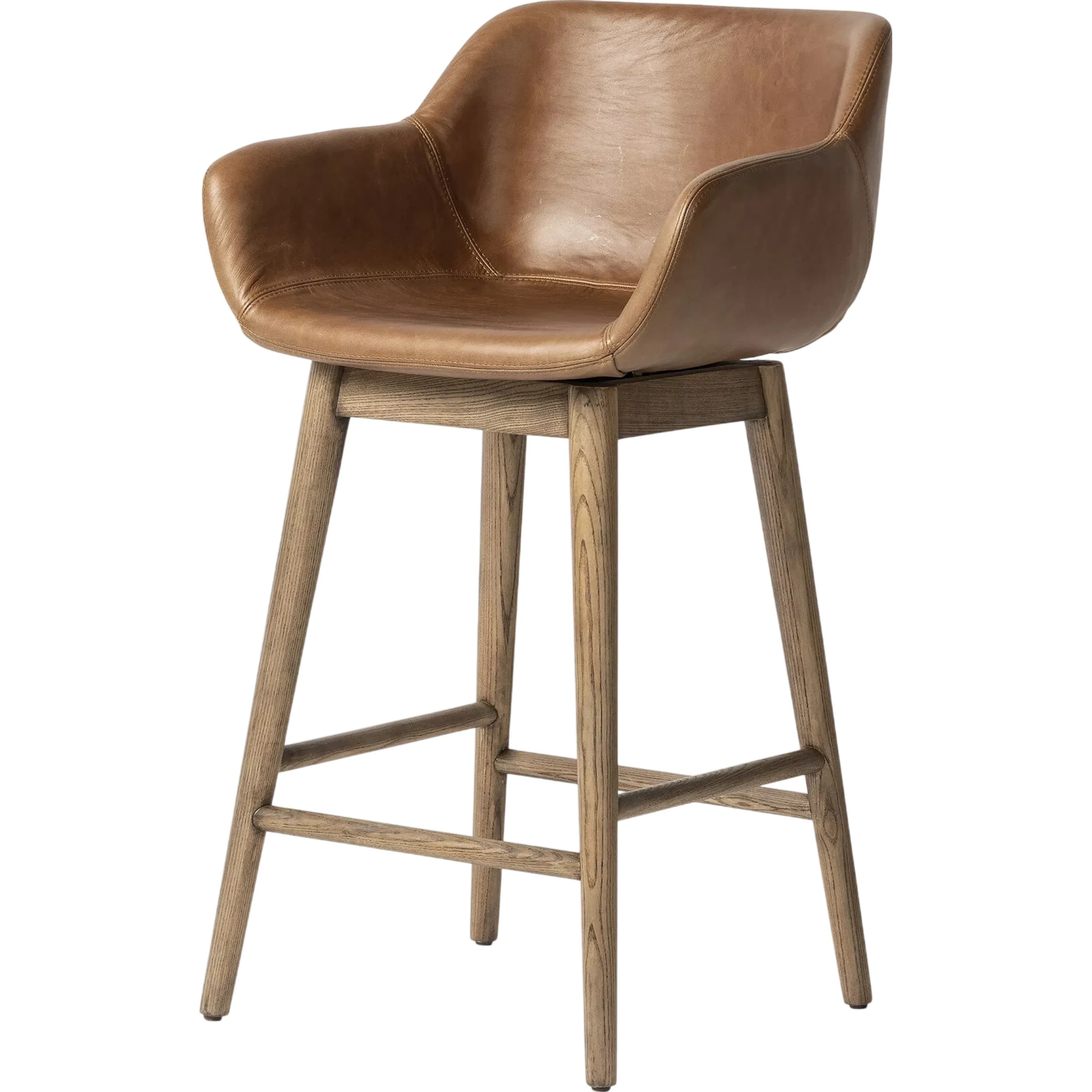 Hannah Swivel Counter Stool | Layla Grayce