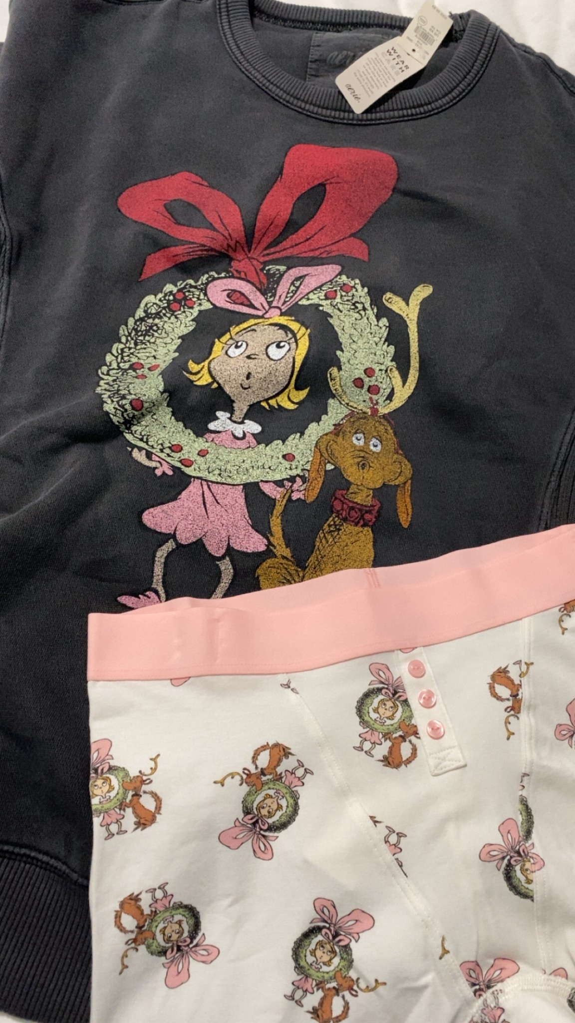 Cindy Lou Who, Grinch, Christmas, Max, Sweatshirt, Women's Boxers, Christmas time 

 #LTKGiftGuide #LTKHoliday #LTKStyleTip
