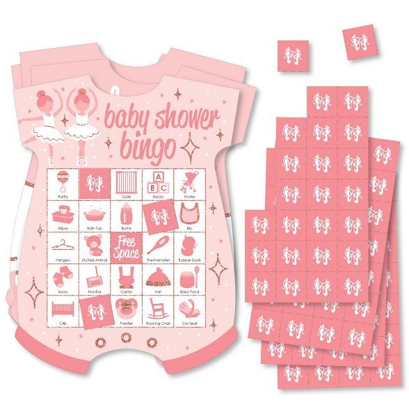 Big Dot of Happiness Tutu Cute Ballerina - Picture Bingo Cards and Markers - Ballet Baby Shower S... | Target