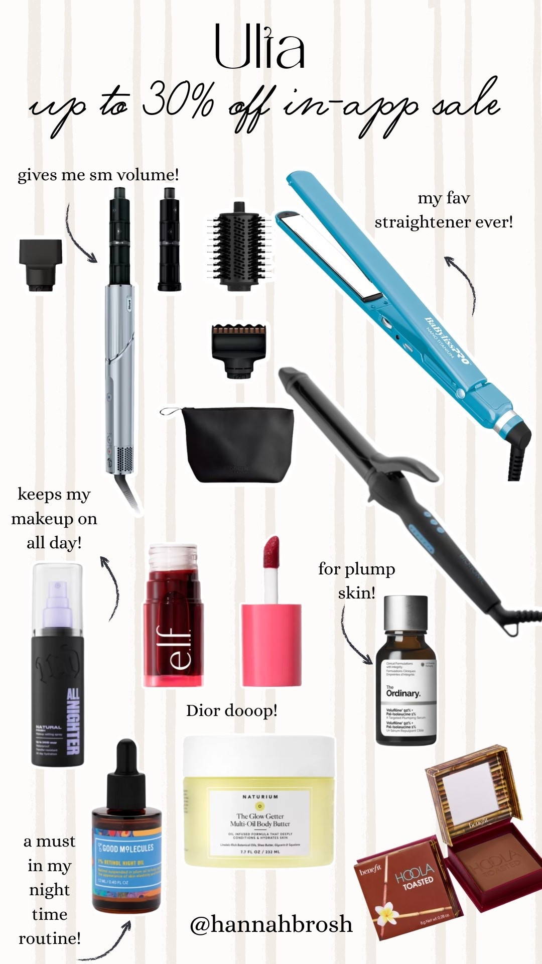 In app sale including major discounts on hair tools I used everyday! 

#LTKSaleAlert #LTKBeauty