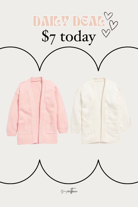 $7 toddler girl cardigans on sale today! 

#LTKbaby #LTKkids #LTKfamily