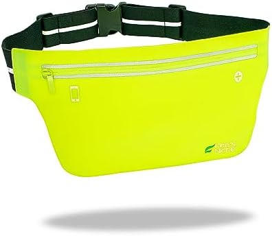 fitter's niche UltraSlim Fanny Waist Pack – Water Resistant Bag, Reflective Elastic Belt – Fi... | Amazon (US)