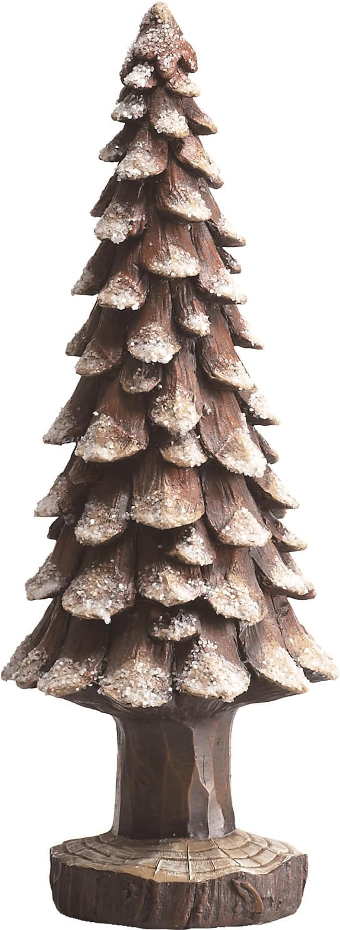 Transpac Imports, Inc. Transpac Resin 11 in. Multicolor Christmas Pinecone Snow Tree Multicolor | Amazon (US)