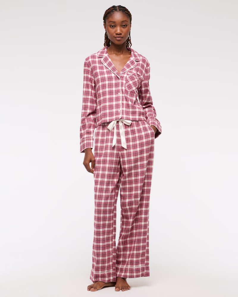 Flannel Sleep Shirt | Abercrombie & Fitch (US)