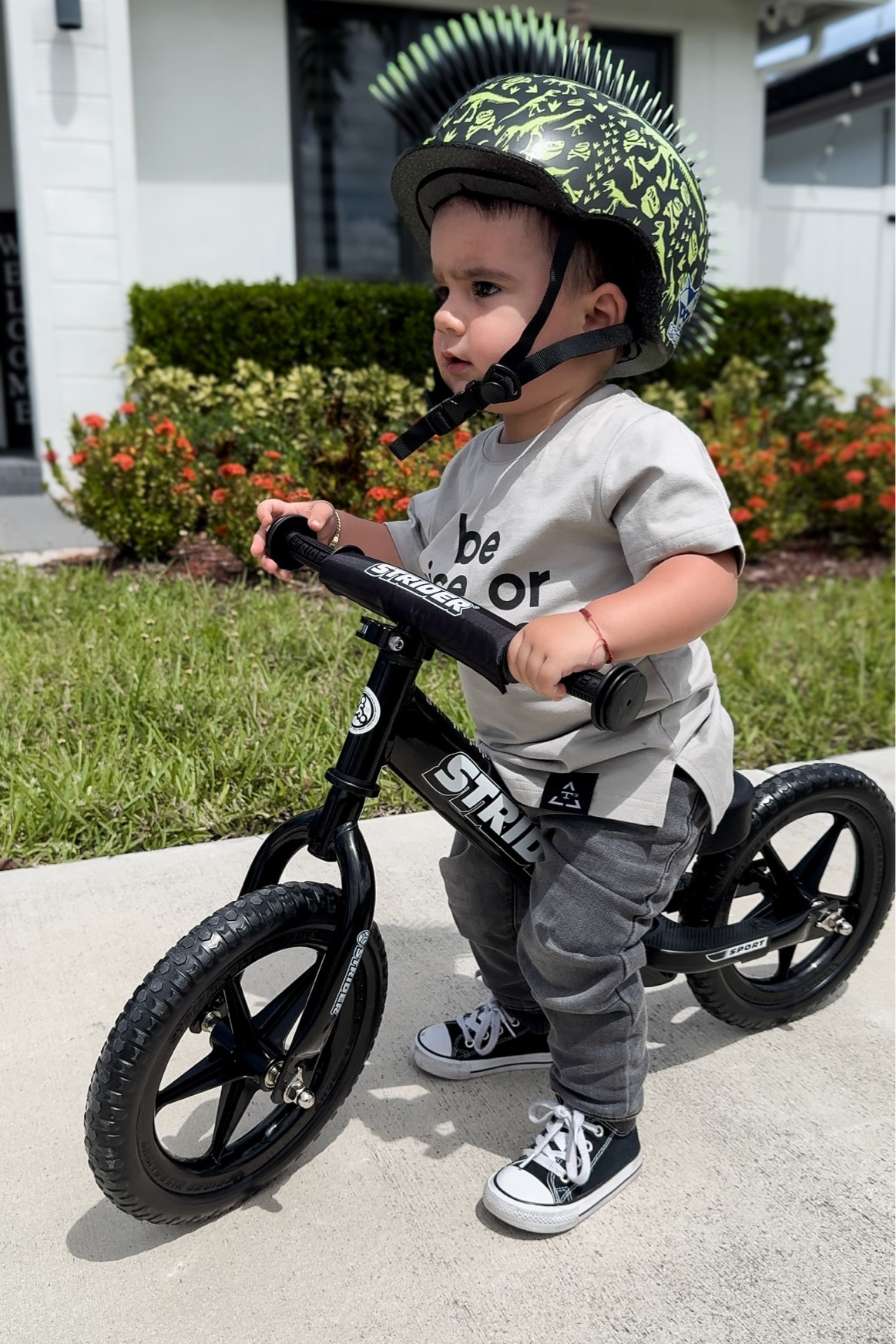 The coolest helmet for toddlers 🤘🏻

Laz is 20 months old and is wearing a size 3-5 helmet ✨✨

#LTKFamily #LTKKids #LTKBaby