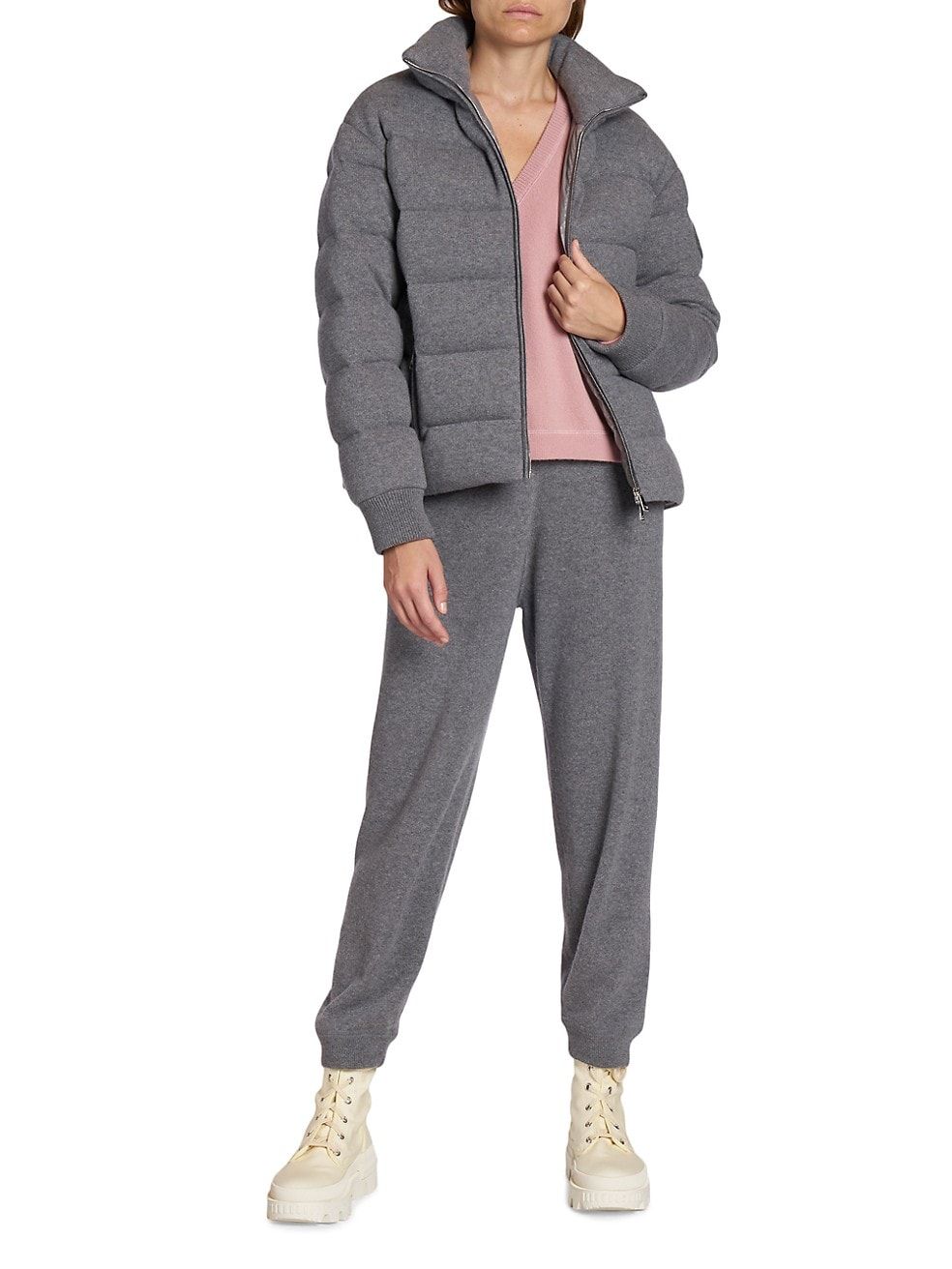 Cayeux Quilted Cashmere Puffer | Saks Fifth Avenue