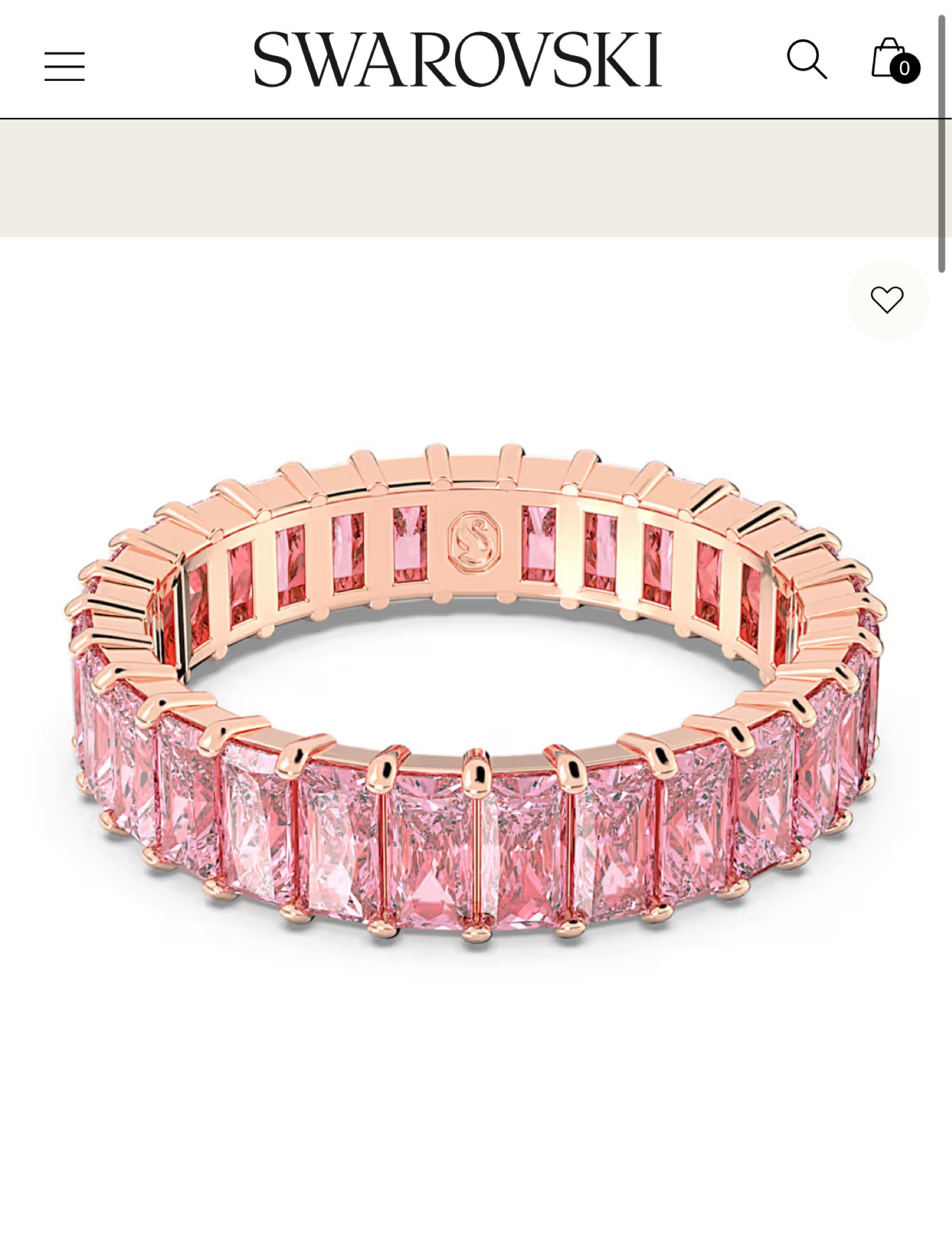 Pink jewelry Swarovski  

#LTKStyleTip