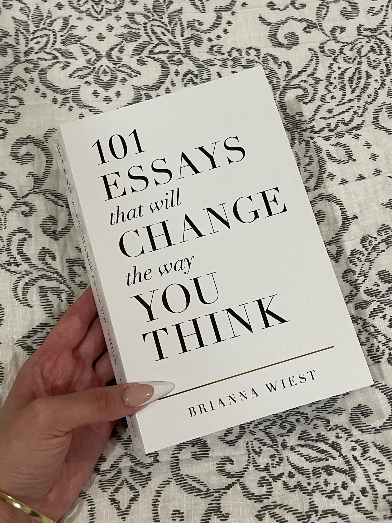 101 Essays that will Change the way You Think by Brianna Wiest 

#LTKhome #LTKtravel #LTKFind