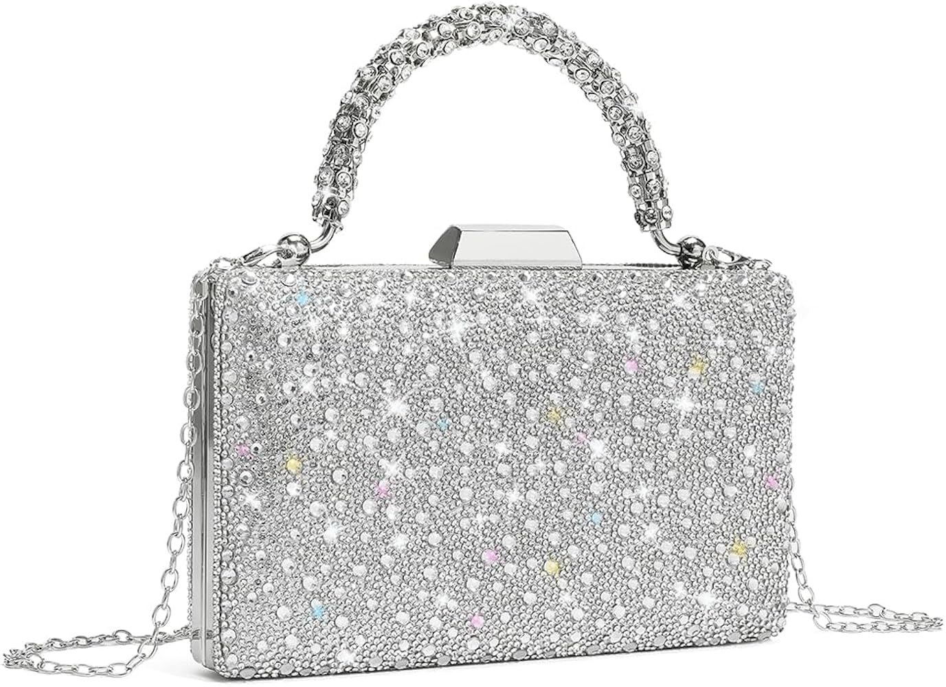 CARIEDO Women's Sparkling Clutch Purse Elegant Glitter Evening Bags Bling Evening Handbag for Dan... | Amazon (US)