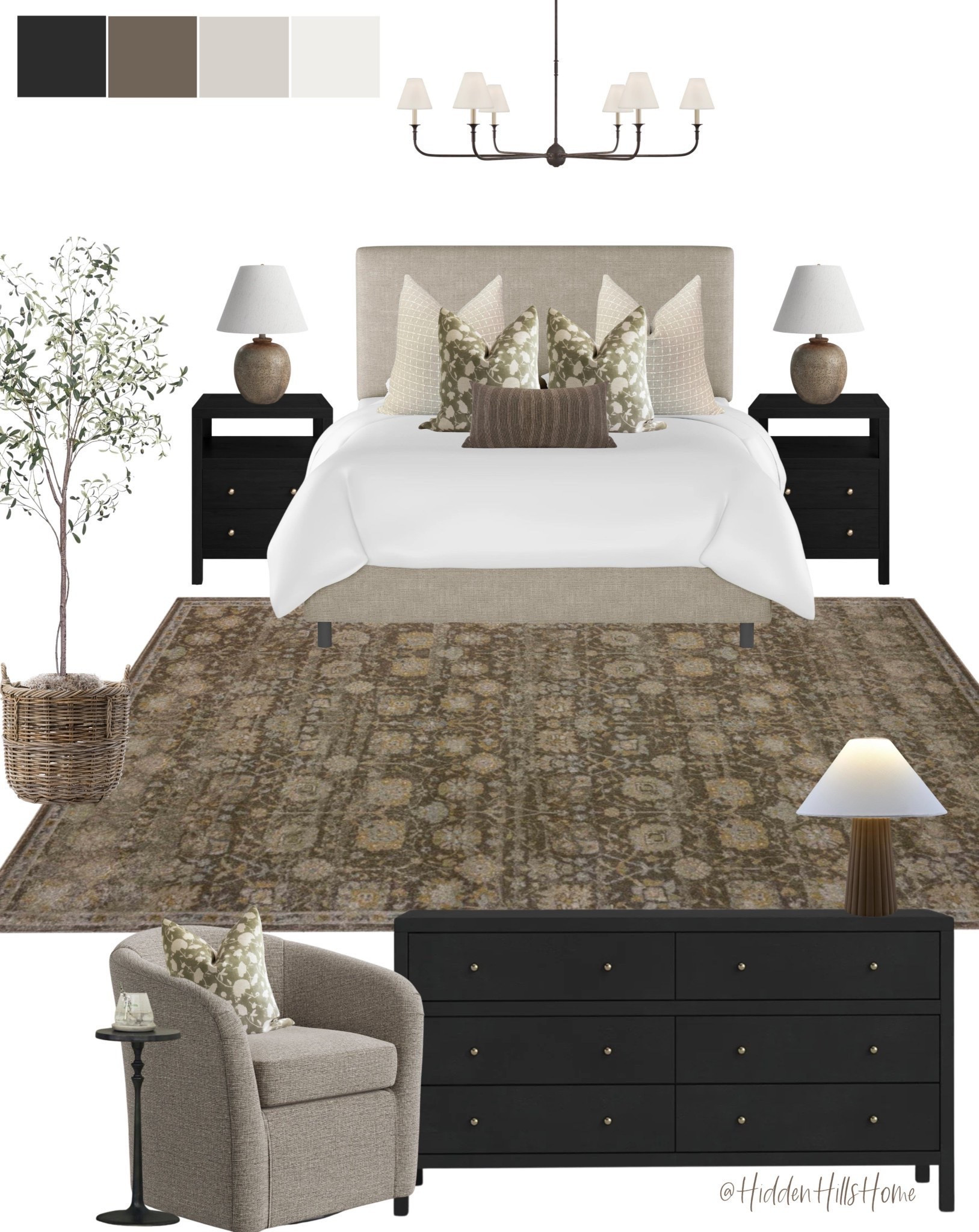 Master bedroom design, bedroom decor ideas, bedding, bedroom mood boards, home decor, nightstands, bedroom rug #bed

#LTKHome #LTKSaleAlert #LTKSeasonal