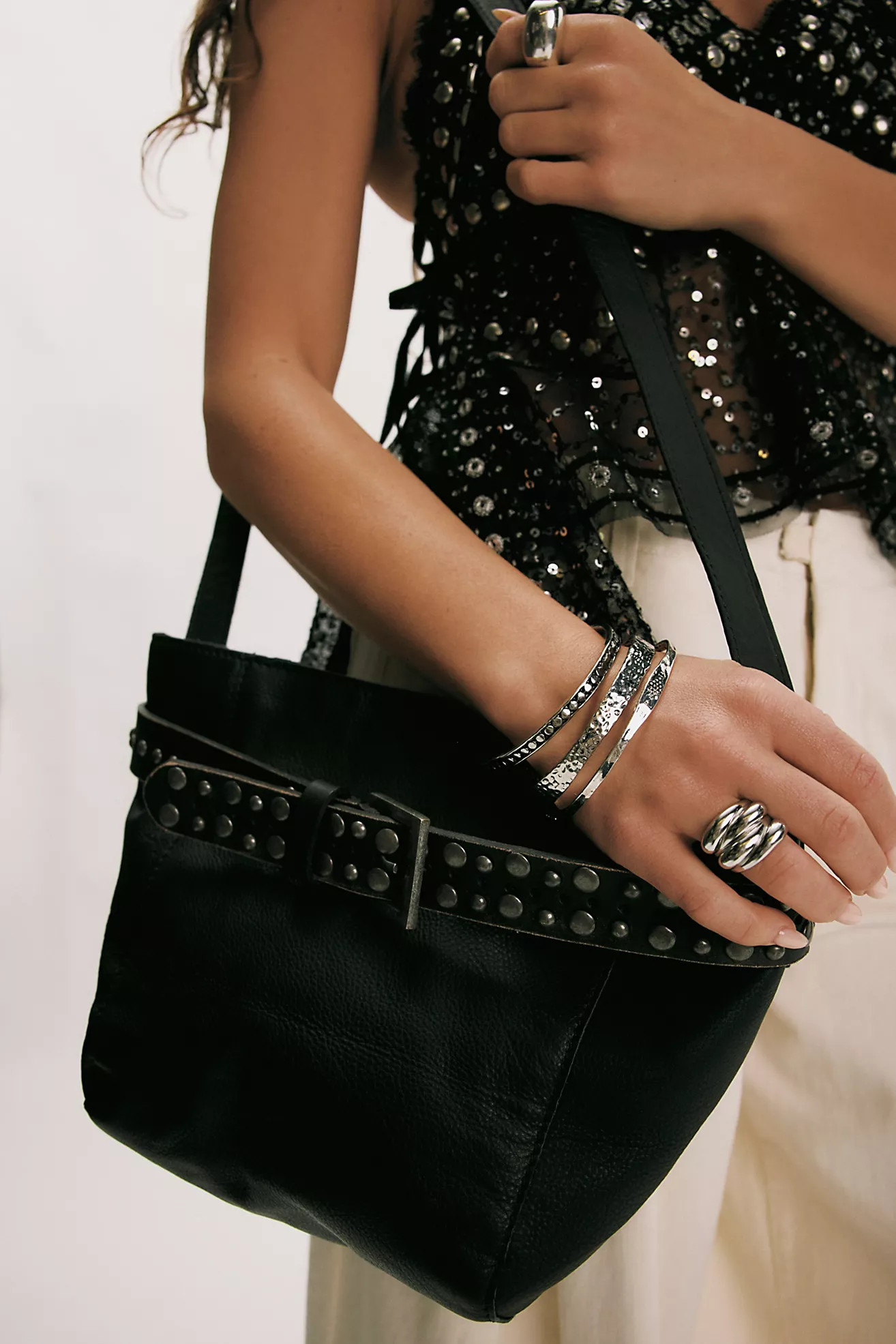 Embellished Belt Bucket Bag | Free People (Global - UK&FR Excluded)