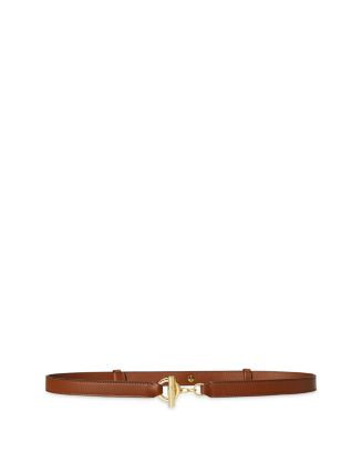 Leather Toggle Skinny Belt | Bloomingdale's (US)