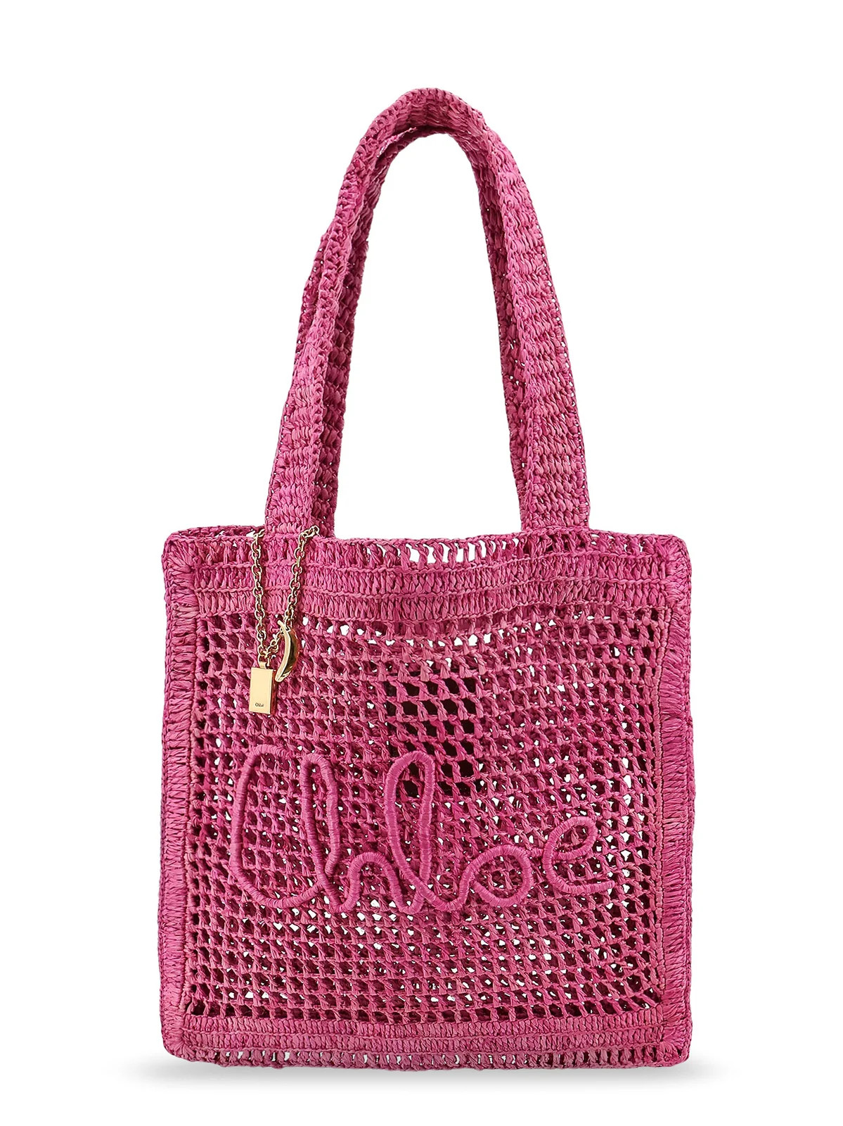 Chloé Summer Banana Logo Detailed Tote Bag | Cettire Global
