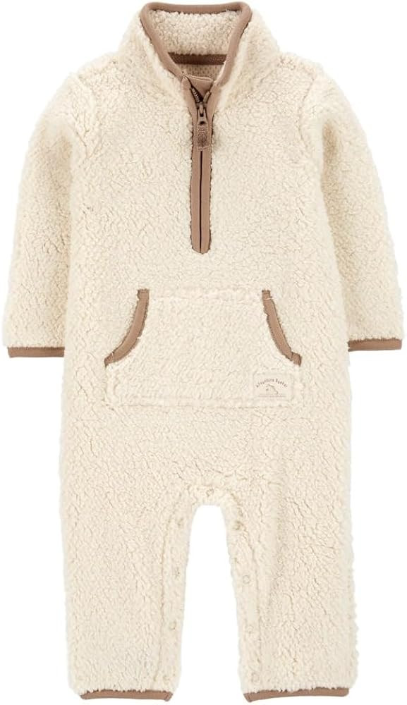 Carter's Baby Boys' Hooded Jumpsuit | Amazon (US)