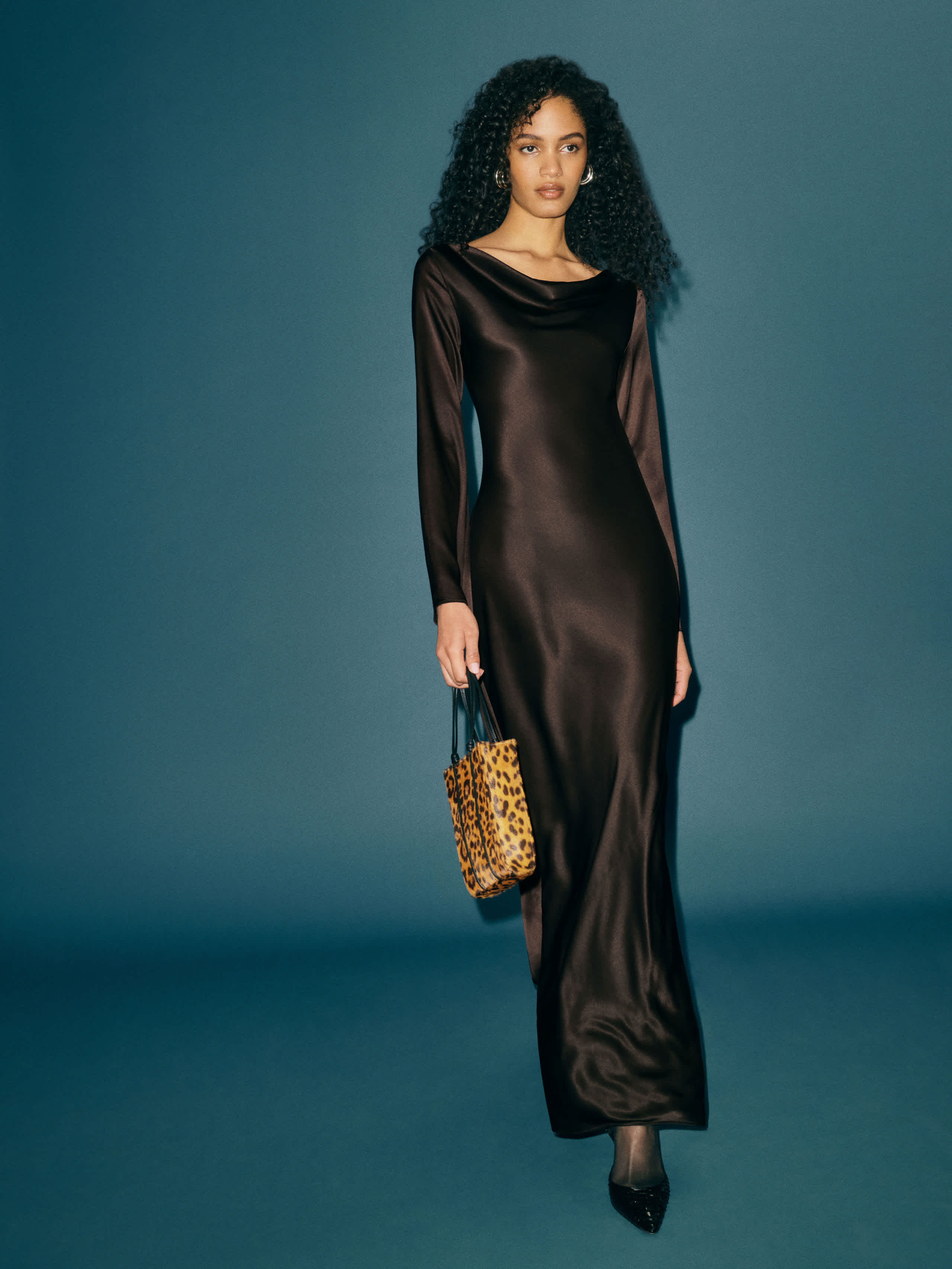 Ciana Satin Dress | Reformation (Global)