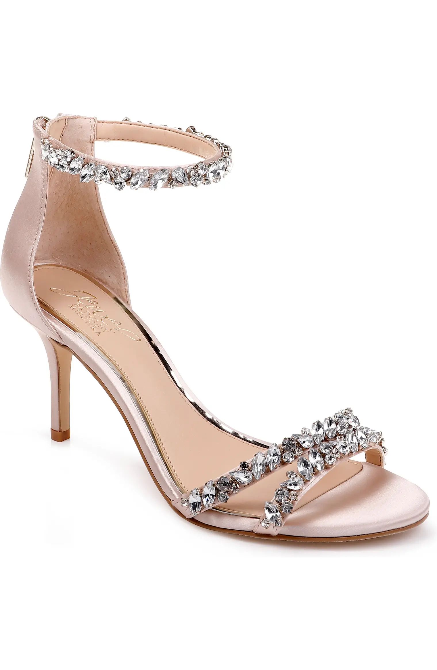 Darlene Embellished Ankle Strap Sandal | Nordstrom