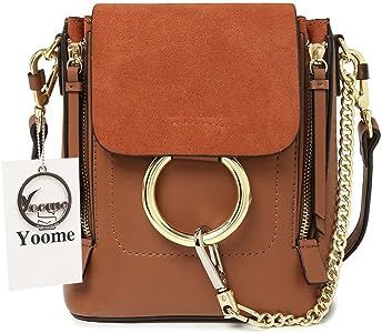 Casual Women's Retro Circular Ring Chain Bag Fashion Dull Polish Makeup Pouch For Girls | Amazon (US)