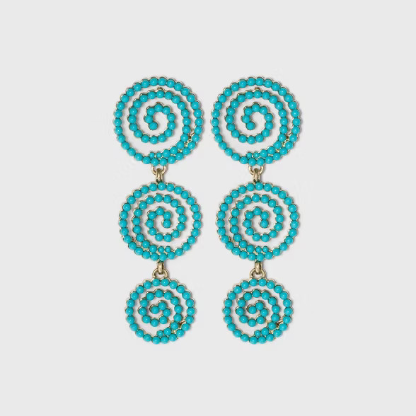 SUGARFIX by BaubleBar Beaded Swirl Drop Earrings | Target