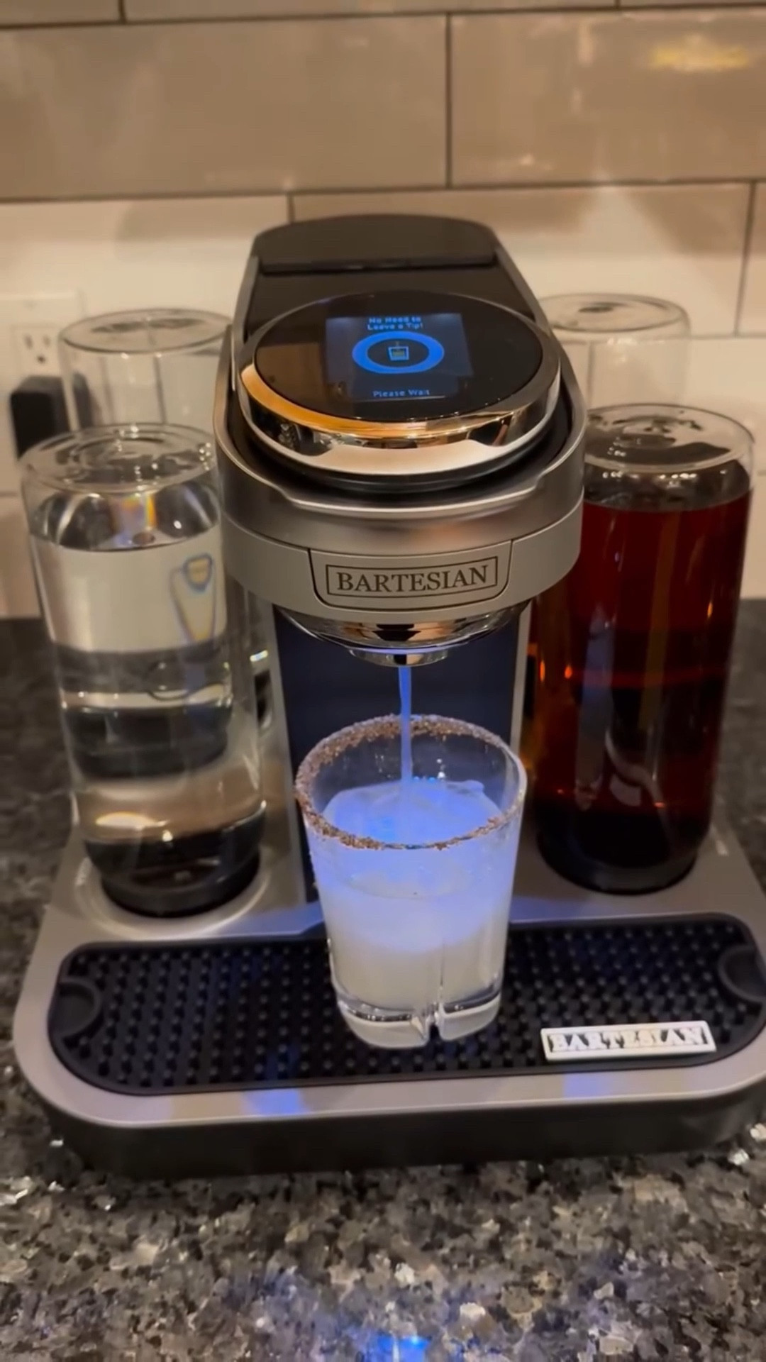 After #dryjanuary  testing the @bartesian only seemed fitting! This can make mixed drinks with vodka, rum, gin, tequila and whiskey. And has options to adjust the strength (to stronger, lighter or even MOCKTAIL! Making a quick marg on the rocks has never been easier now! Not even an ad!🤣 

#LTKgiftguide #LTKcanada #LTKhome
