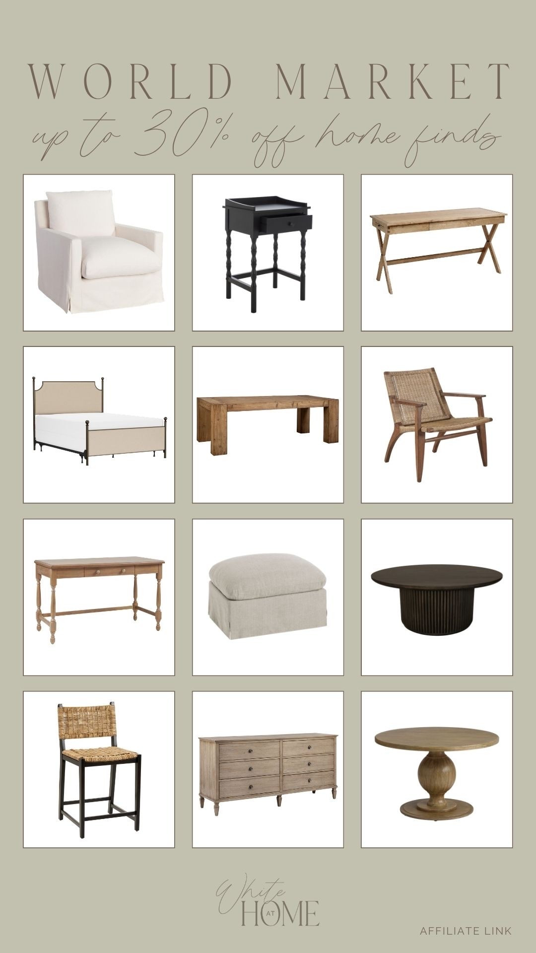 World Market sale favorites! Save up to 30% off indoor furniture right now in honor of their Memorial Day sale! Elevated styles for way less and still just as beautiful.

#LTKHome #LTKSaleAlert