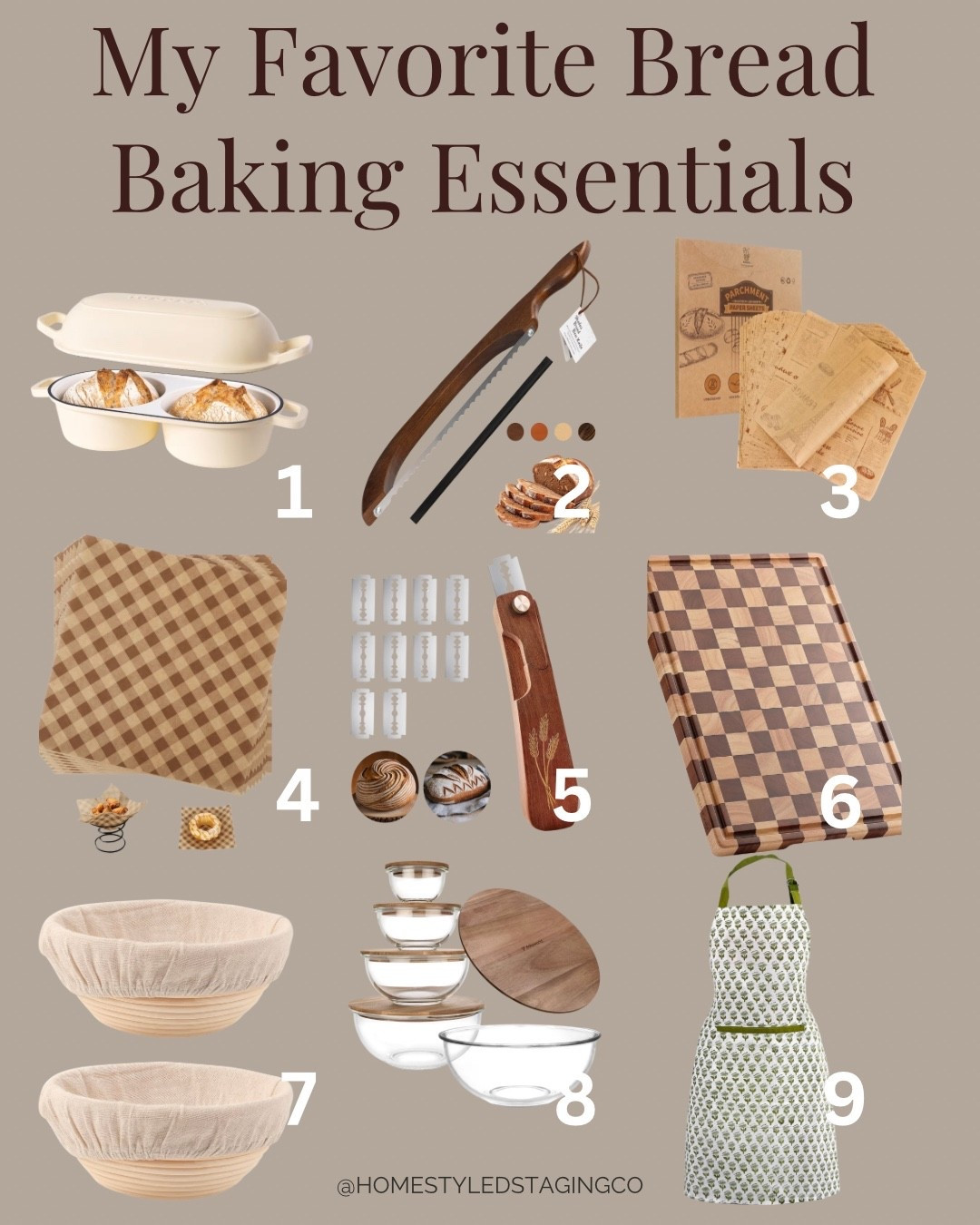 My favorite bread baking essentials 🍞

These are the tools I reach for when I want baking to feel simple, cozy, and actually enjoyable — whether you’re just starting or already baking weekly.

Everything is linked here 🤍

#LTKFindsUnder50 #LTKFindsUnder100 #LTKHome