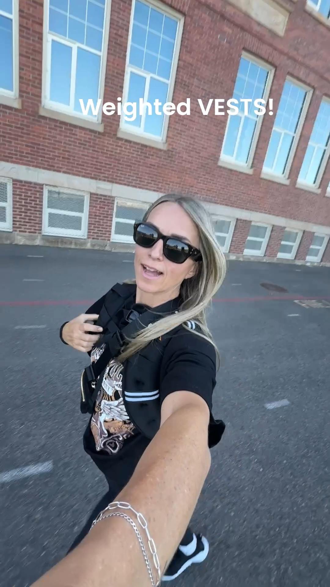 Everyone needs a weighted vest. It’s the best way to burn more calories, improve your endurance, and build your bone density.

I walk with a 20 and a 25 pound vest but I recommend starting at about 12 to 15 pounds .

#LTKTravel #LTKActive #LTKSaleAlert