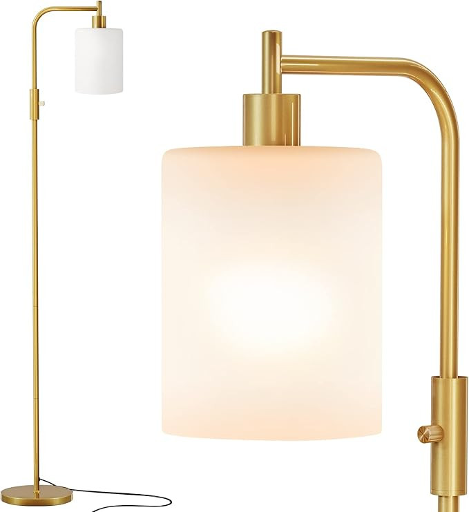 SUNMORY Industrial Floor Lamps for Living Room, Modern Floor Lamp with 3-Color Temperature LED Bu... | Amazon (US)