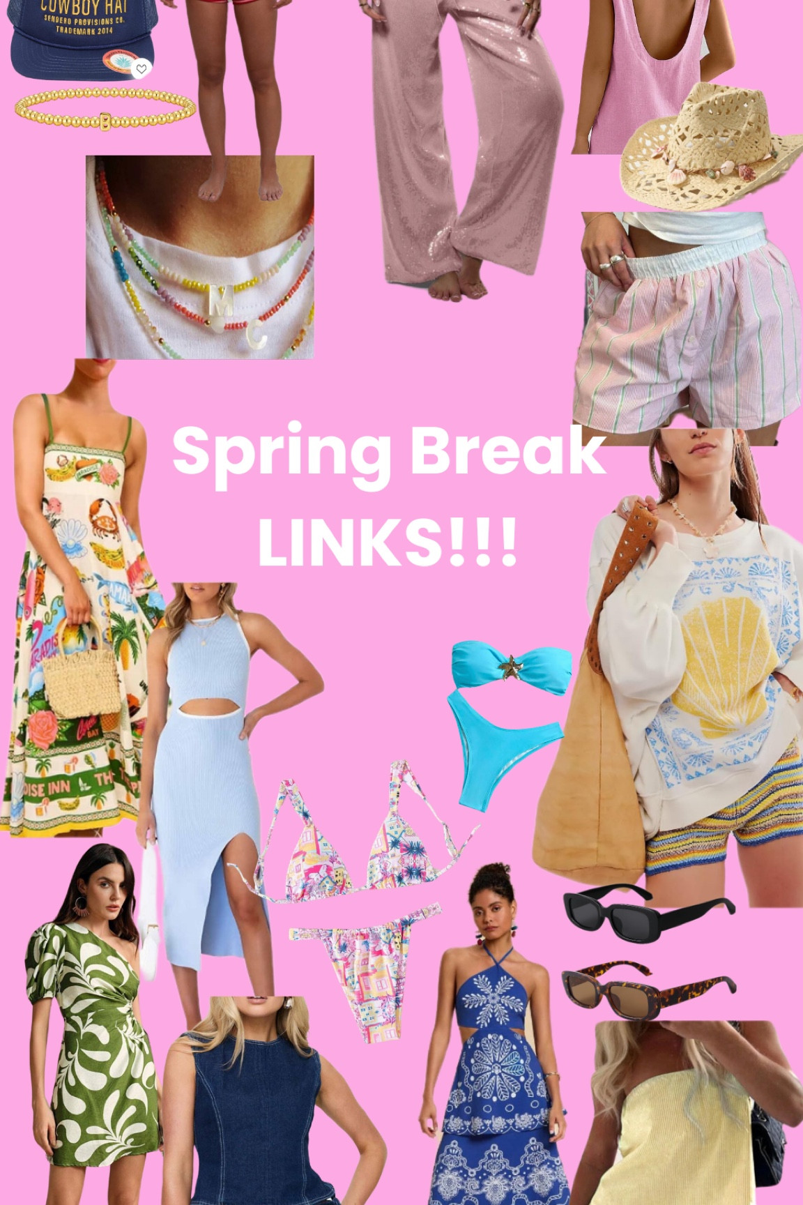 All the SHEIN and Amazon Links you'll need for 2025 Spring Break! More links in my products under the collection called Spring Break or Summer! 

#LTKFindsUnder50 #LTKTravel #LTKStyleTip