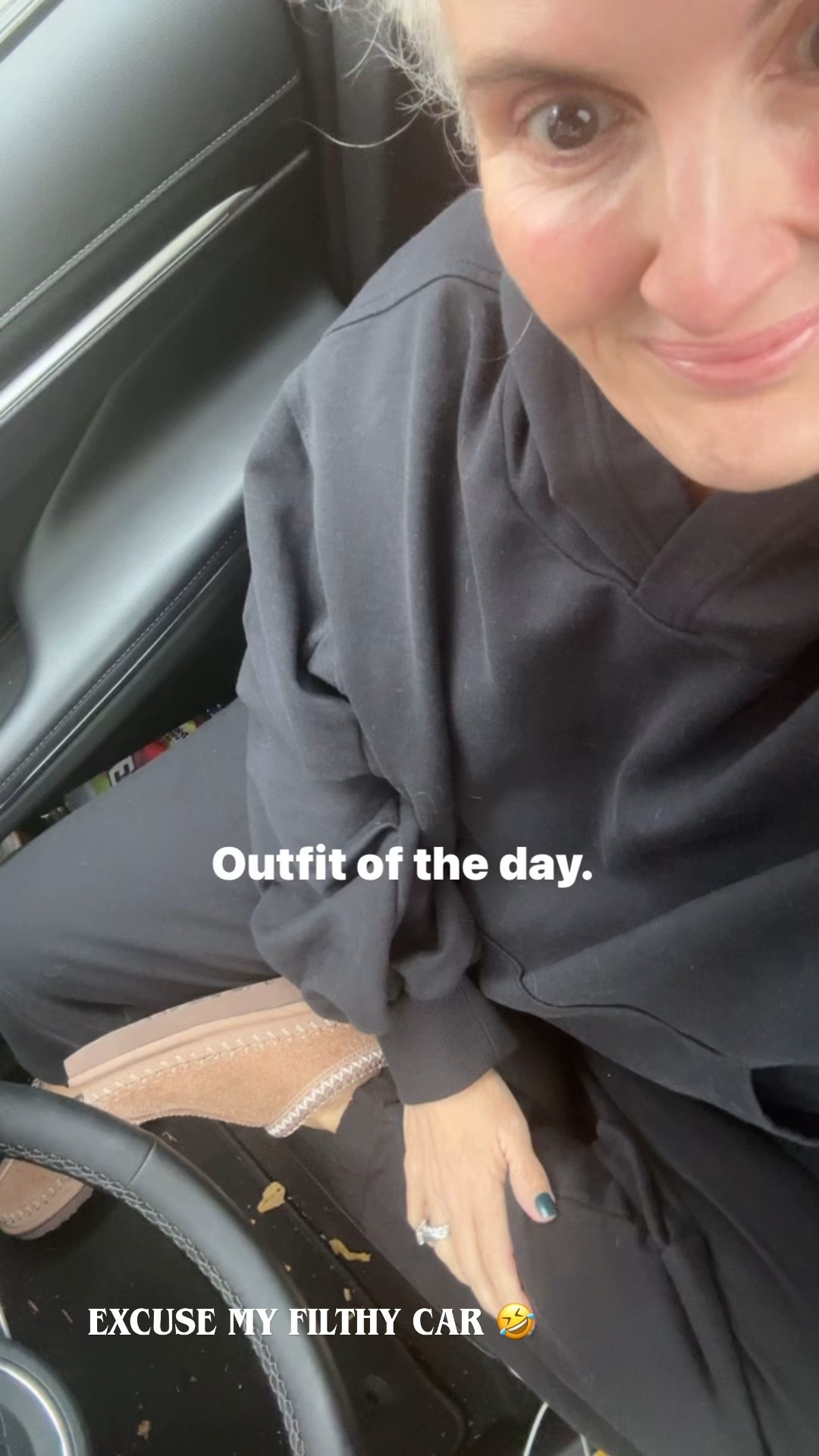 Good sweatsuit ! Mix and max 
My new fav Uggs


#LTKOver40 #LTKMidsize #LTKPetite