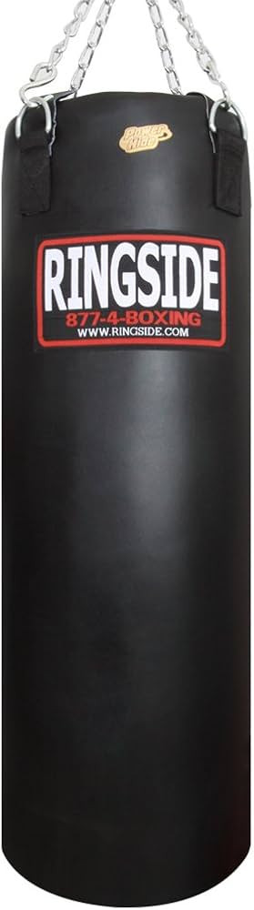 Ringside 100-pound Powerhide Boxing Punching Heavy Bag (Soft Filled) Black, 100 LBS | Amazon (US)
