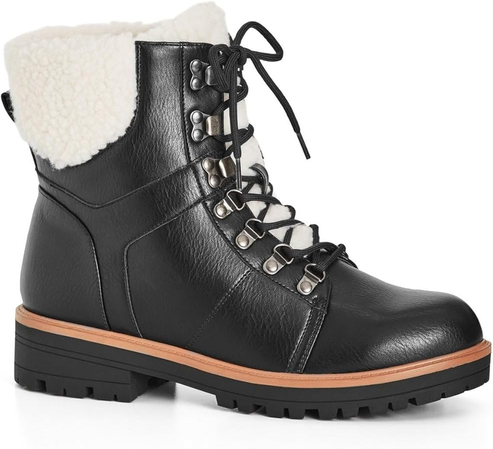 Avenue Women's Wide Width Gina Ankle Lace Up | Amazon (US)