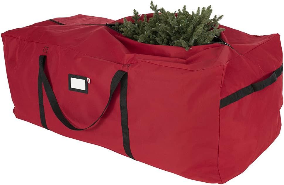 [Red Duffle Bag Tree Storage Bag] - X-Large 9 Foot Christmas Tree Storage Bag for Artificial Tree... | Amazon (US)