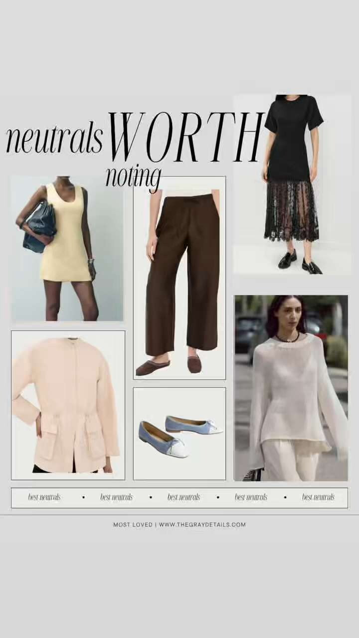 Excited to share a roundup of neutrals worth noting. From jeans, satin pants, dresses, jackets, flats, and more!  

 #LTKgrwm #LTKootd #LTKWorkwear