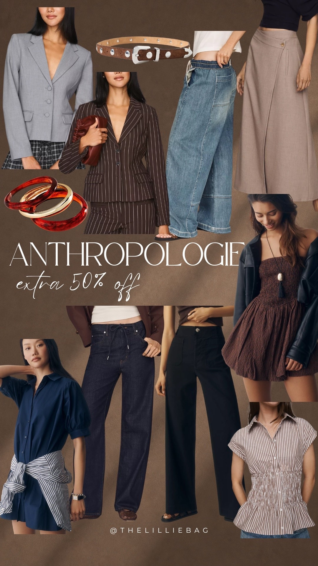 Anthropologie is taking an EXTRA 50% OFF sale styles 👀🤎 Fall fashion is INCLUDED — blazers, denim, dresses, trousers + the cutest tops and accessories. This is the kind of sale I’d shop early before sizes start disappearing! 🍂

Fall outfits. Workwear. Over 40 style.

#LTKSaleAlert #LTKSeasonal #LTKOver40