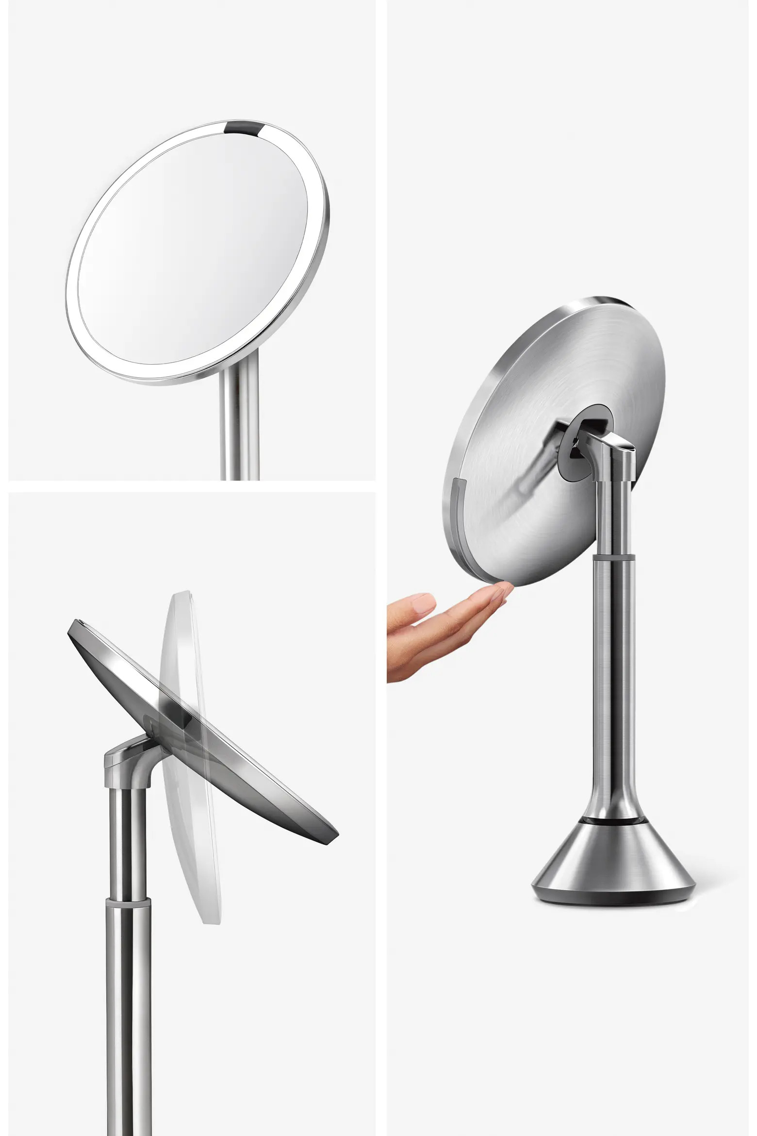 simplehuman 8-Inch Sensor Rechargeable Tabletop Mirror $200 Value (Women) | Nordstrom | Nordstrom