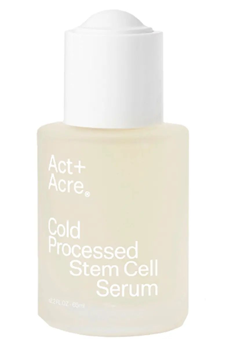 Act + Acre Cold Processed Stem Cell Serum for Hair | Nordstrom