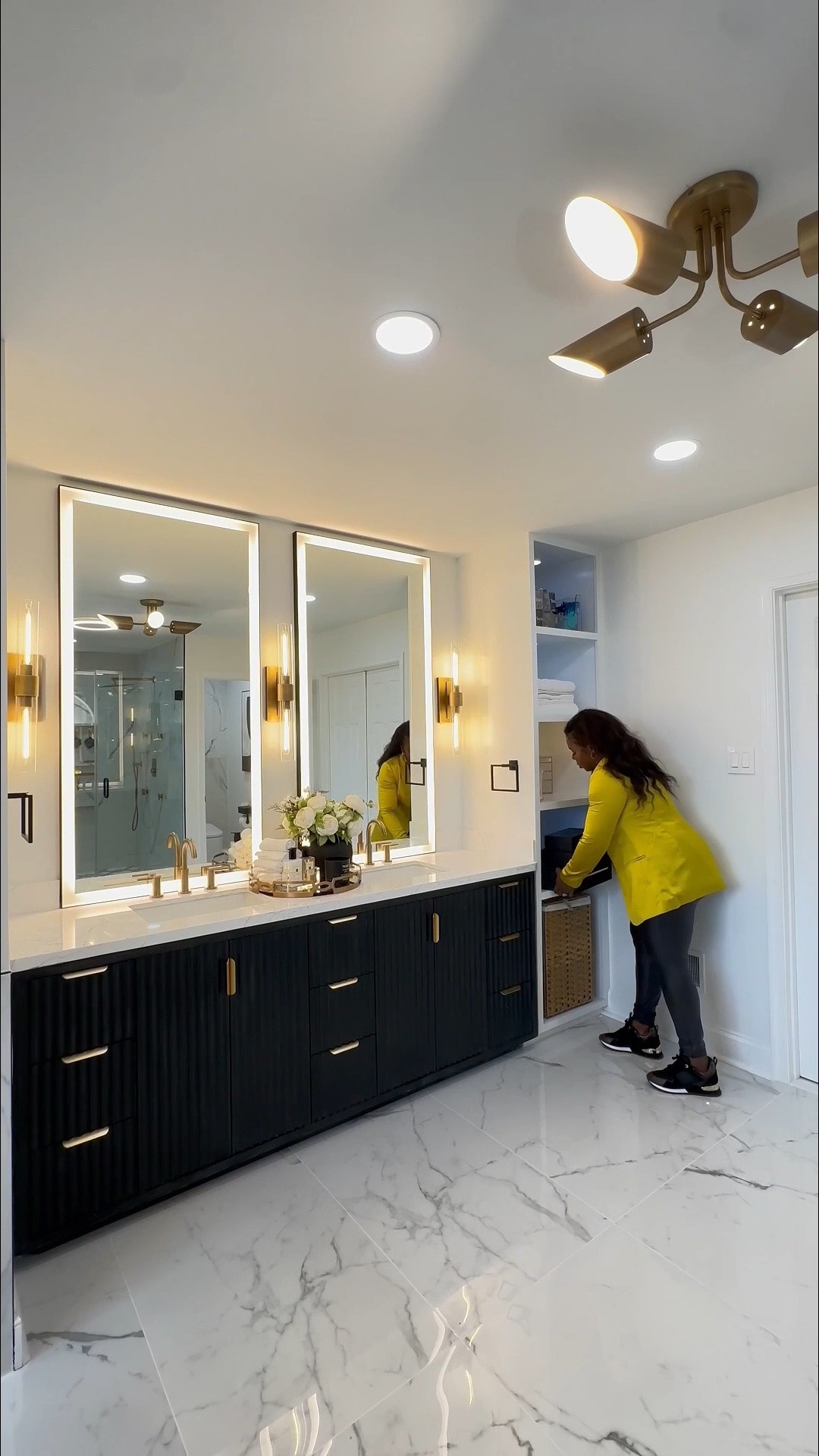 Modern luxe bathroom transformation!

#LTKHome #LTKSaleAlert