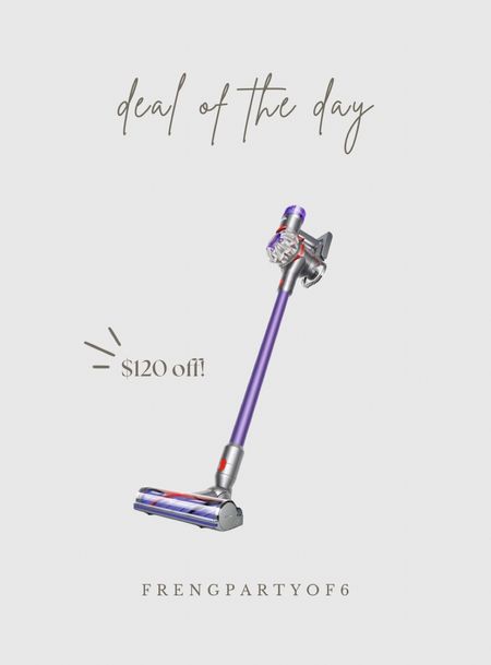 Dyson V8 cordless vacuum is on sale, save $120 off! We love our Dyson vacuum and use it daily. It’s a must have if you have kids and/or pets.

#LTKHome #LTKSaleAlert