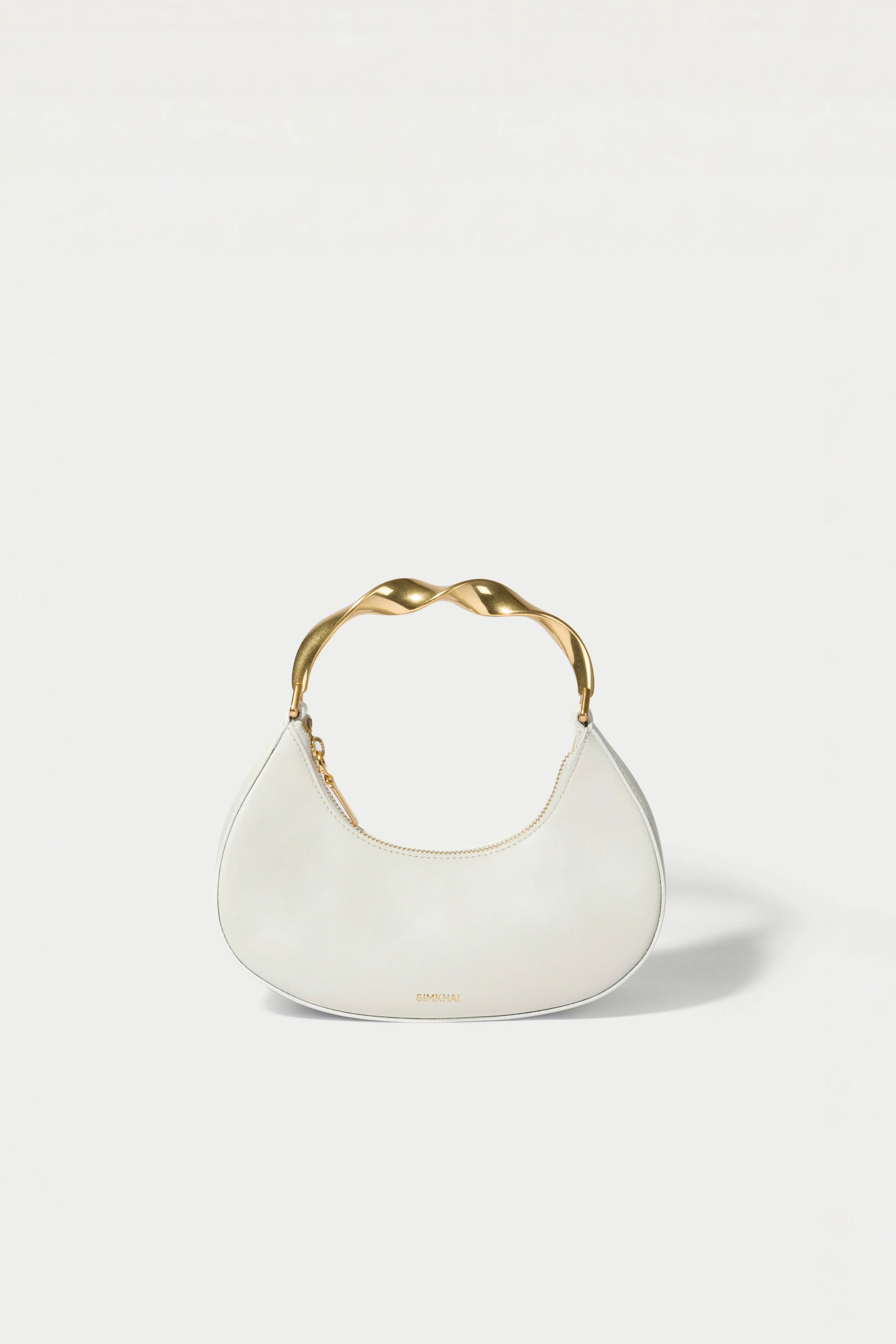 SIMKHAI Women's Nixi Hobo in Ivory | Simkhai