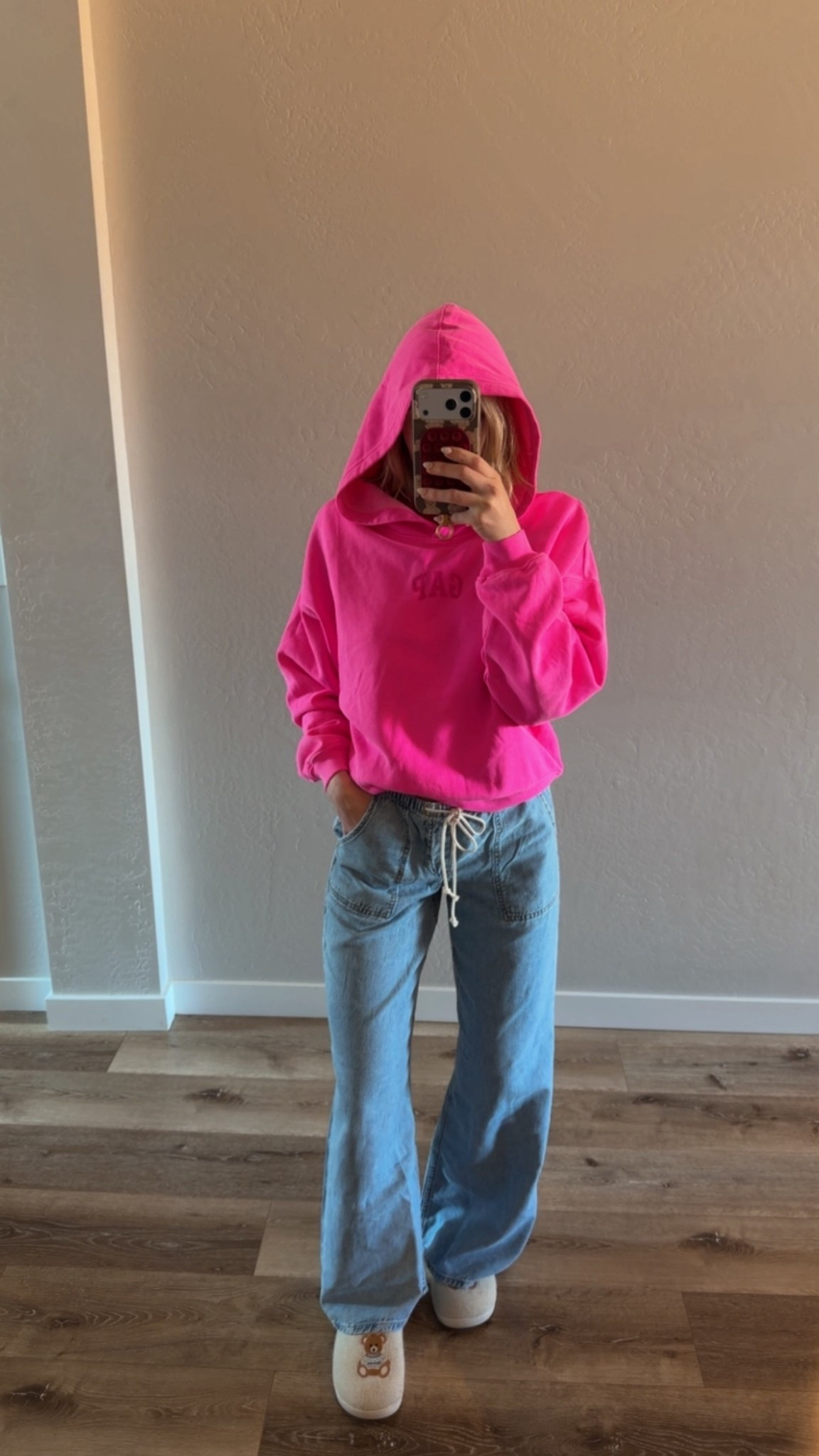 just did a Gap order and I’m absolutely obsessed with these super light weight, soft, wide leg denim! They feel like sweatpants! 

Wearing a size Xs in the denim and a size small in the viral gap hoodie! 

#LTKmomlife #LTKootd #LTKSaleAlert