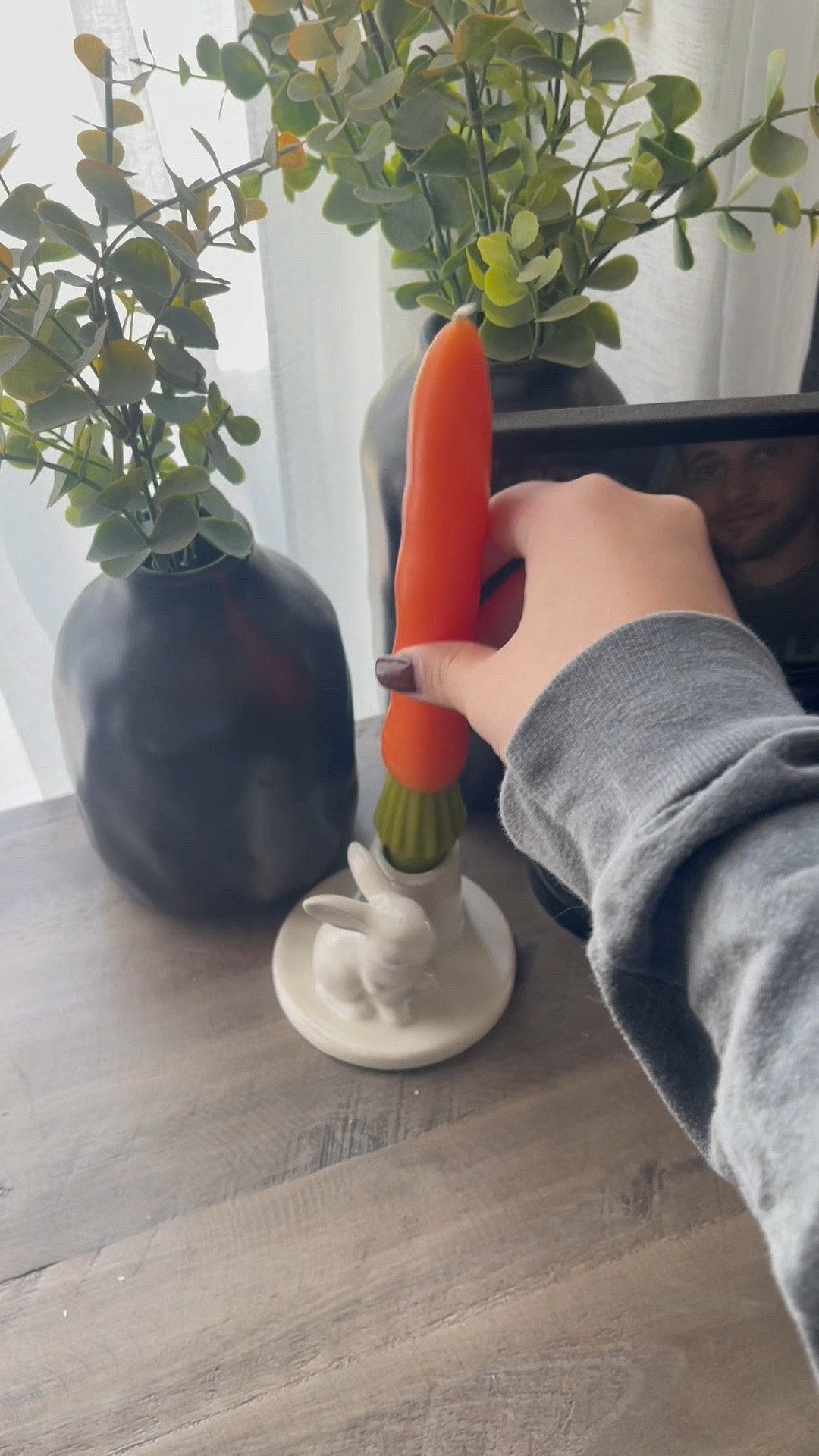 Target carrot candle sticks for spring 🌷

#LTKSeasonal #LTKHome