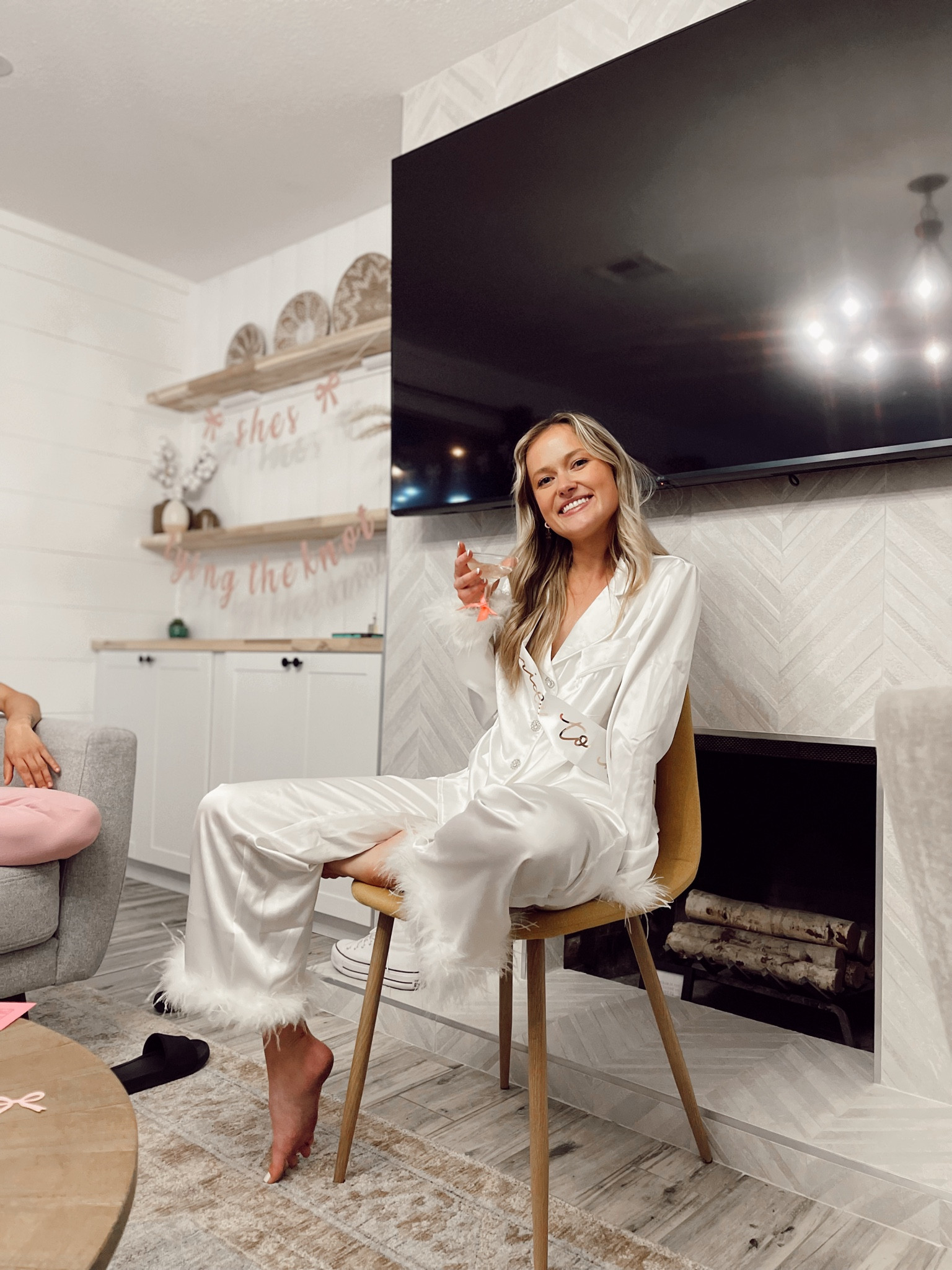 Pajamas & Prosecco Bachelorette Night One 