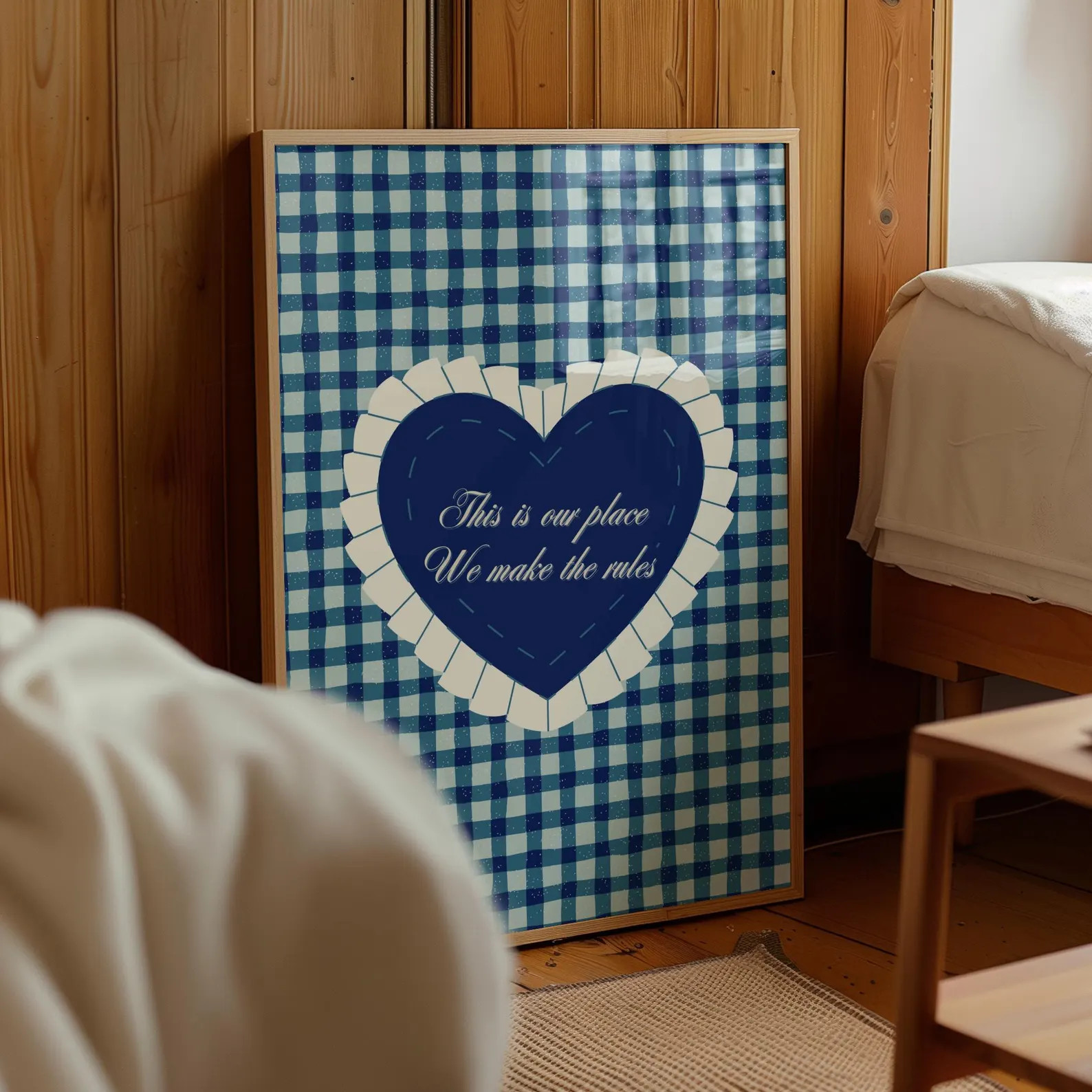 Our Place Print Taylor Inspired Poster Blue dormroom decor Taylor bedroom print New Home gift We ... | Etsy (Global)