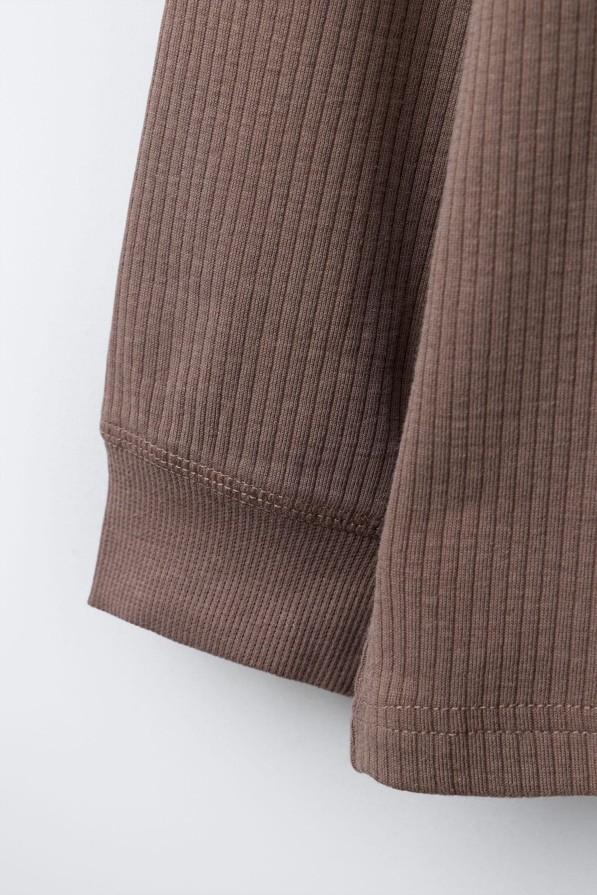 AGES 6-14 / PLAIN RIBBED PYJAMAS | Zara UK