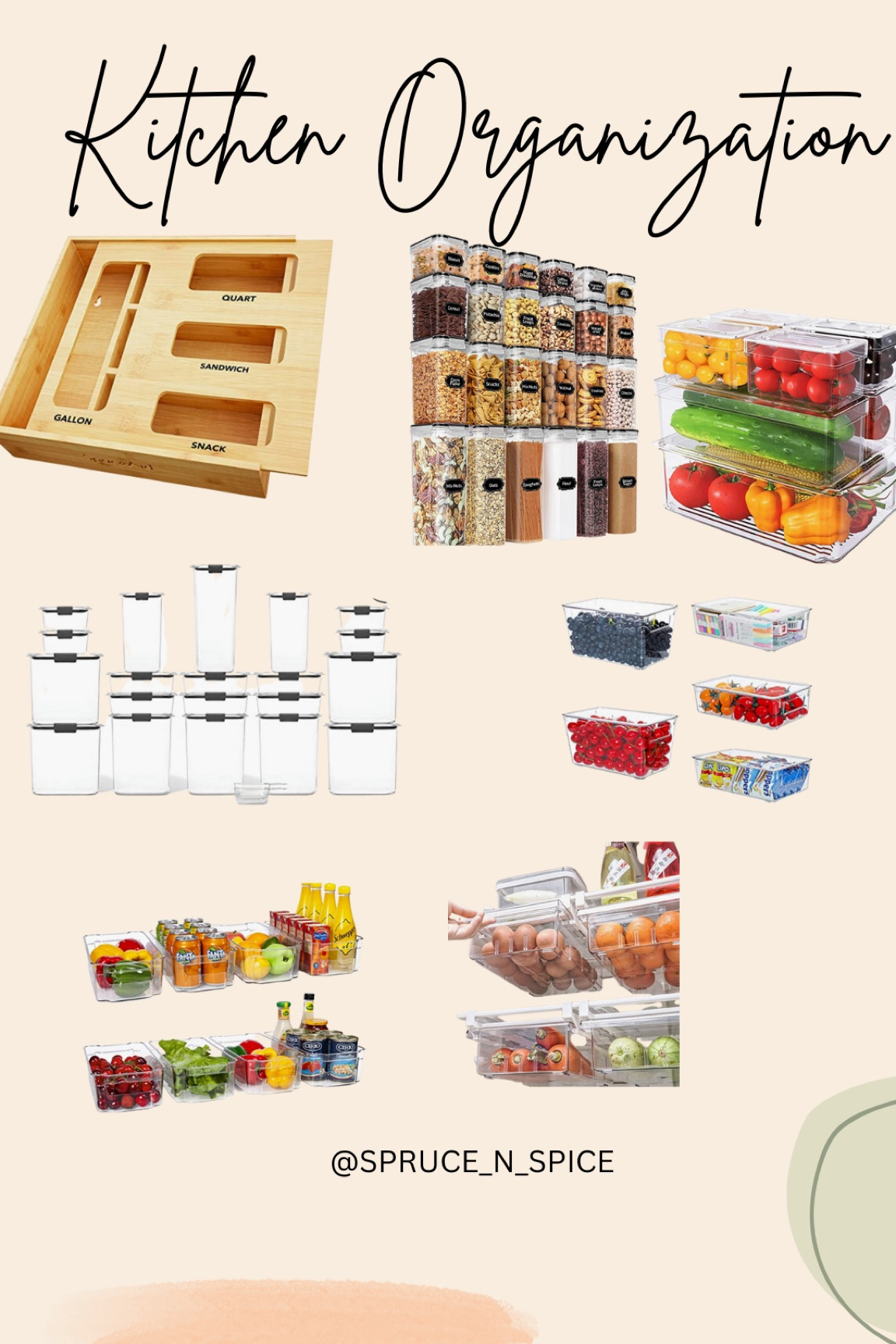 Kitchen storage and organization !! 

#LTKhome #LTKunder100 #LTKsalealert